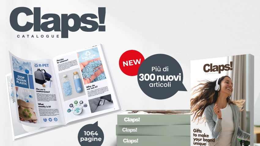 <p>Il catalogo Claps! di Get Impressed</p>
